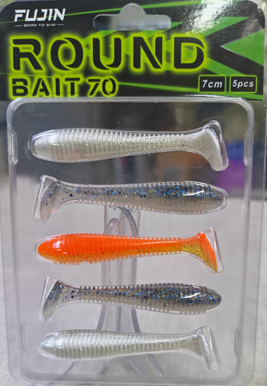 Fujin Round Bait 7 Cm Silikon Yem Mix 2