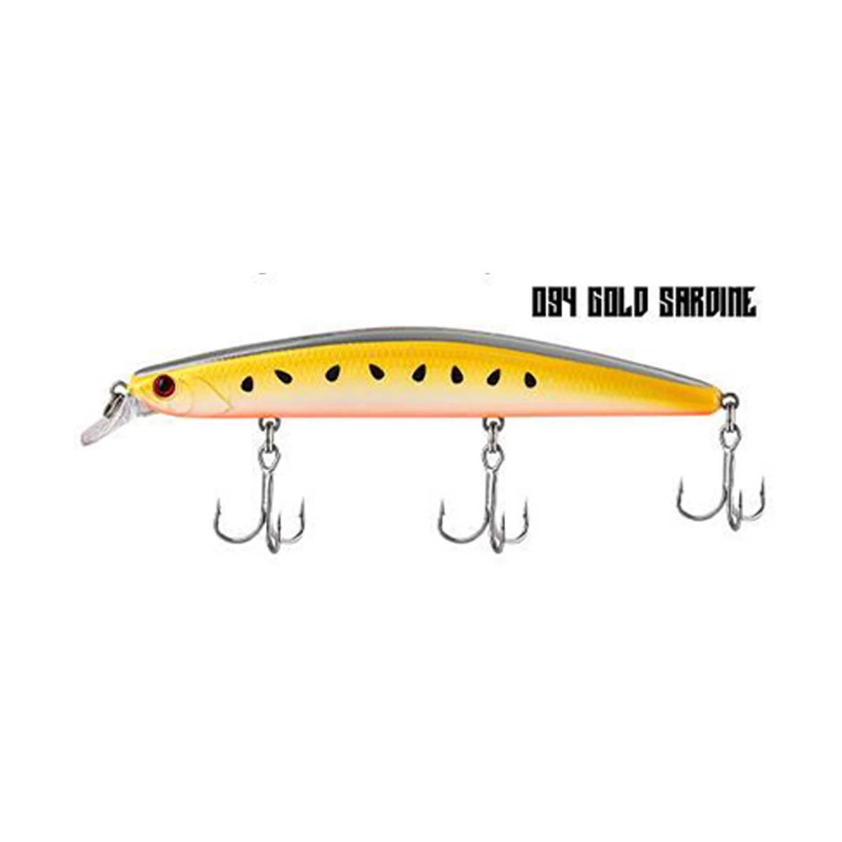Fujin Z-Bass Minnow 125F 12.5 Cm 21 Gr Maket Yem - 094 Gold Sardine