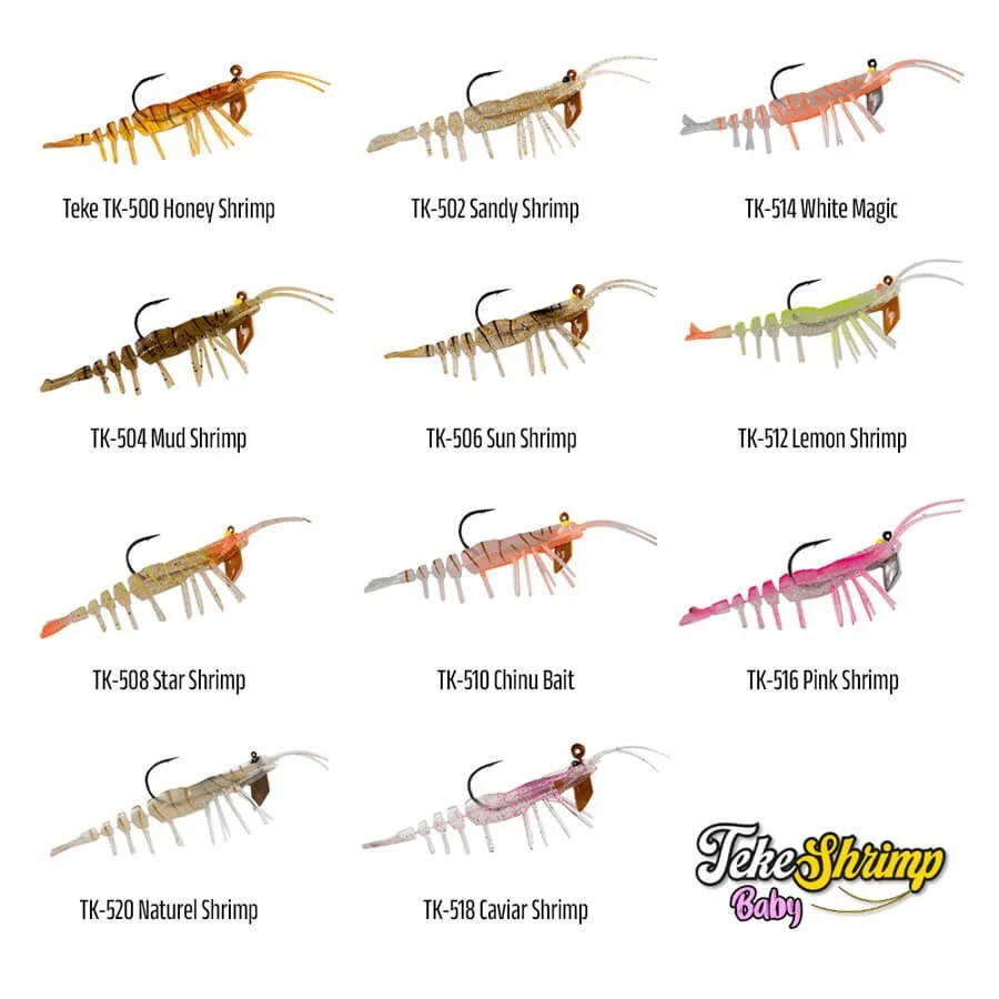 Hanfish Teke Baby Shrimp 55mm - 3.8 Gr Silikon Karides