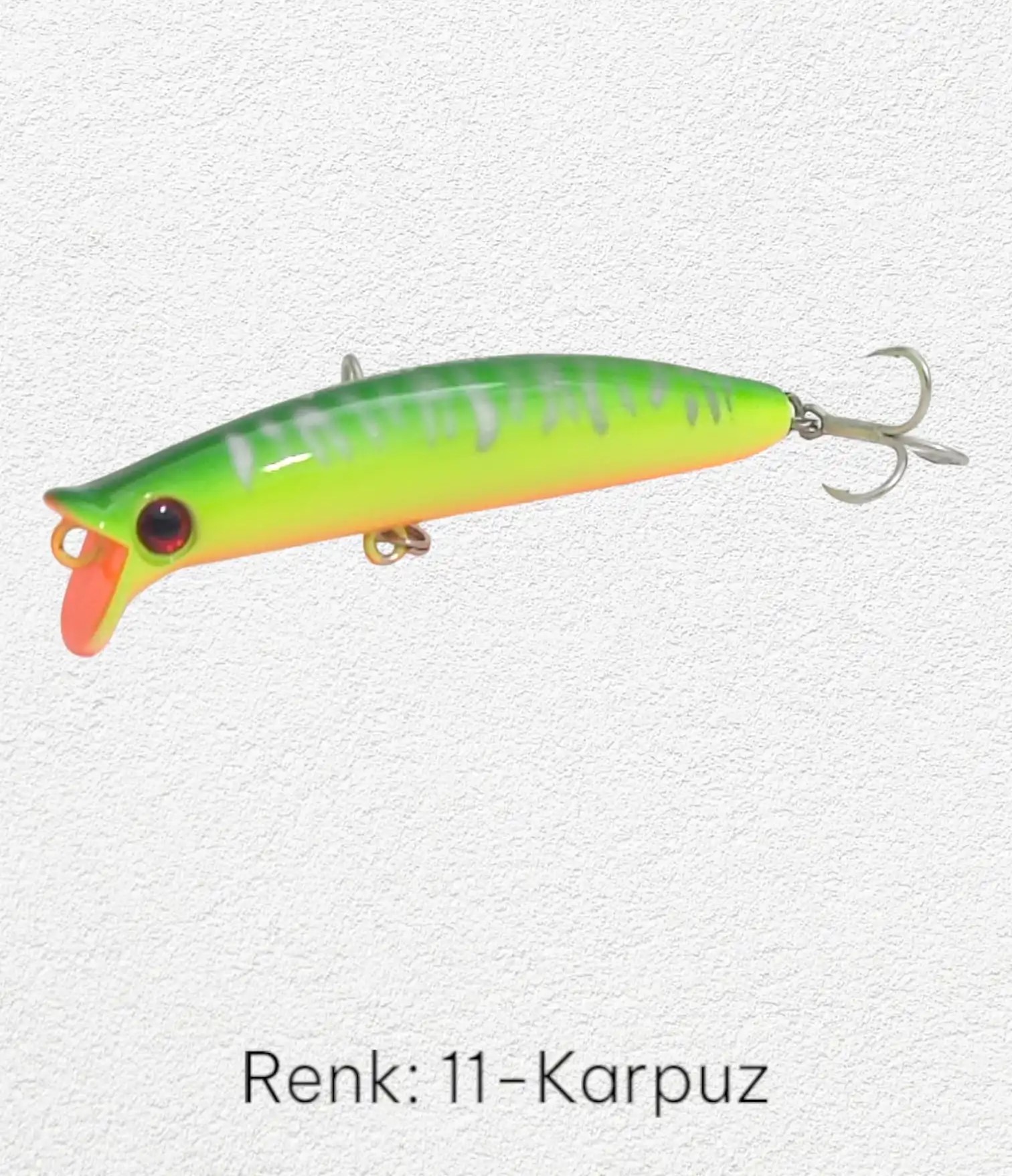Ege Fish V Gaga 110 mm 16 gr Maket Balık - 11 Karpuz