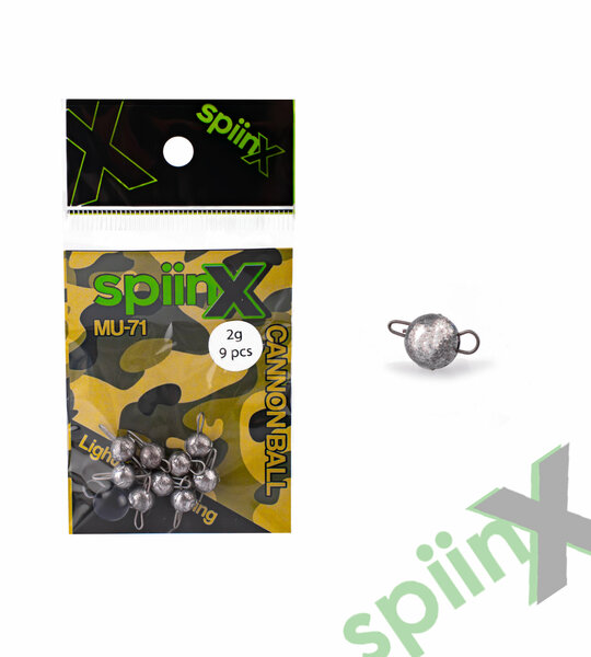 SPIINX CANNON BALL JIGHEAD HAM İĞNESİZ - 9 lu Paket