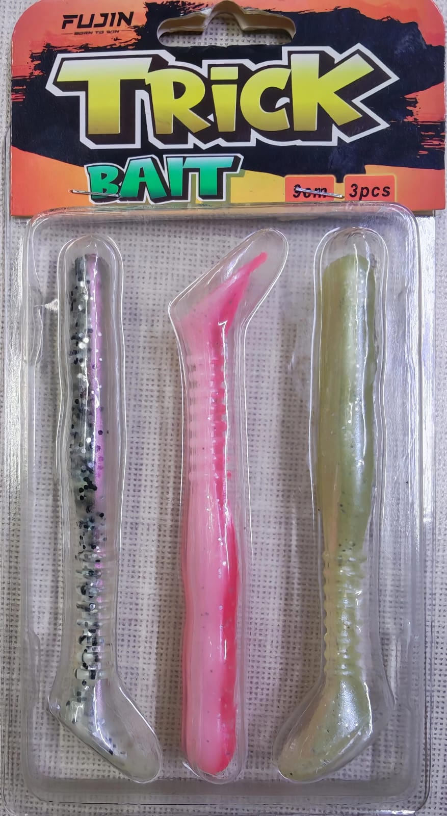 Fujin Trick Bait 9 cm Silikon Yem - Mix Paket