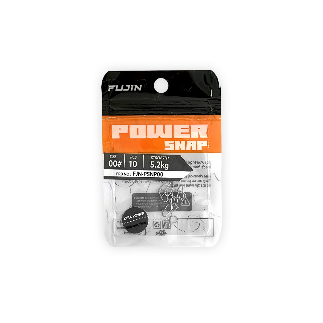 Fujin Power Snap Maket Balık ve LRF Klipsi - No: 00