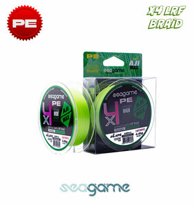 SEAGAME AJI MAX X4 PE 125M - FLUO GREEN