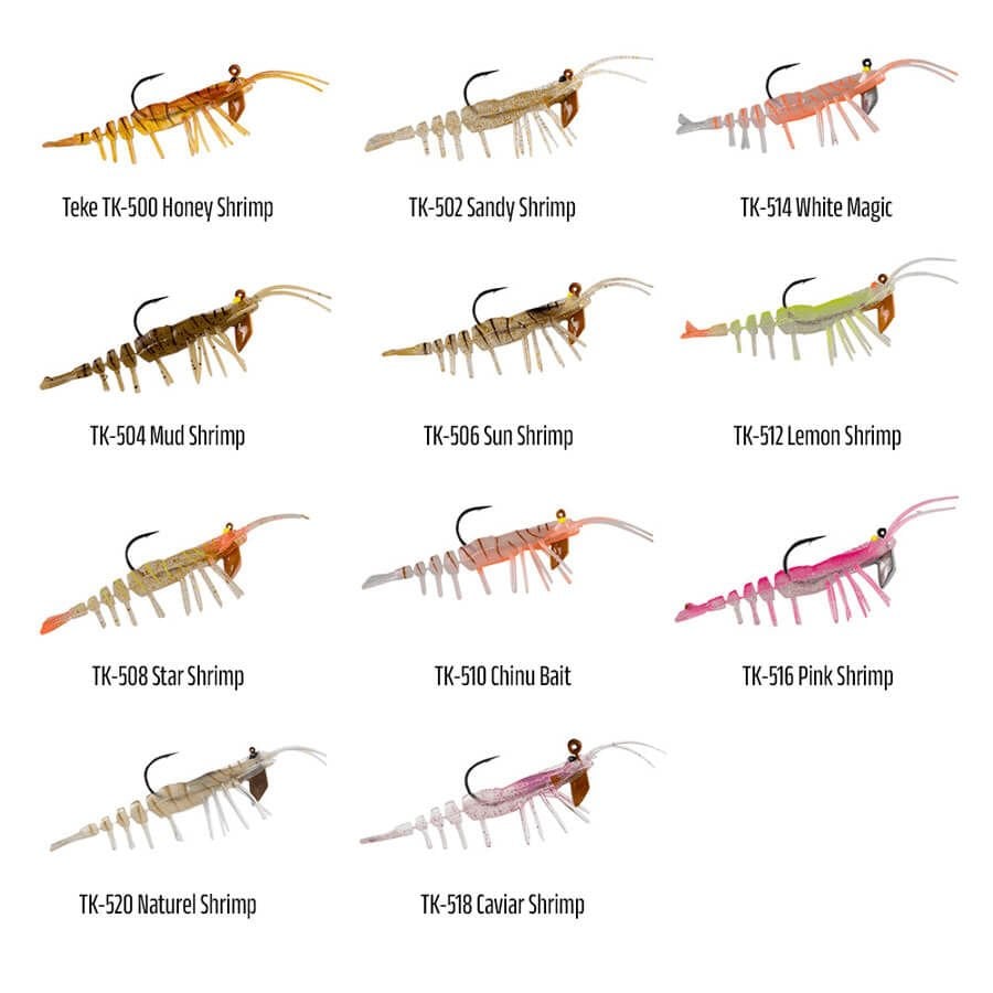 Hanfish Teke Shrimp 75mm - 7 Gr Silikon Karides