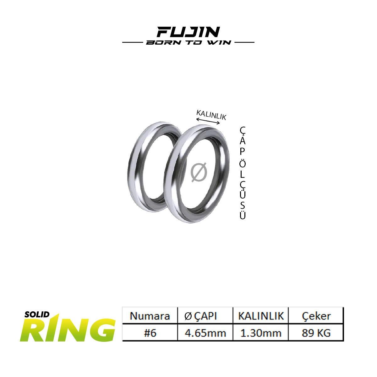 Fujin Solid Ring Halka - No:6