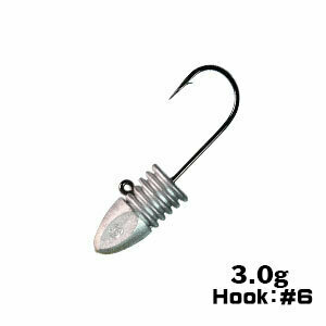 XESTA BULLET RIBHEAD JIG HEAD #6 4P
