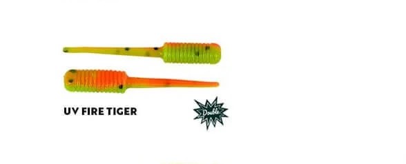 Fujin Baby FRY 2.7 Cm LRF Silikon Yem - UV Fire Tiger