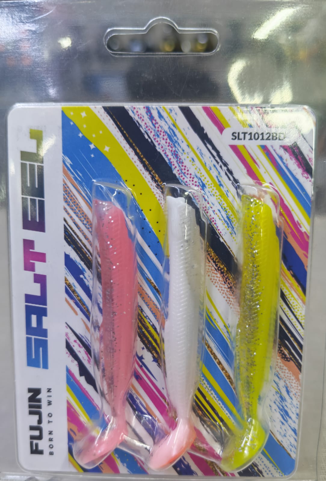 Fujin Salt Eel Body 10cm x3 Silikon Yem Gövde Mix Paket