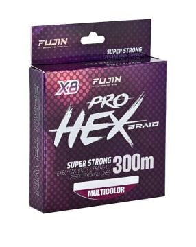 Fujin Pro Hex 8X 300Mt. Multicolor İp Misina 0.22mm