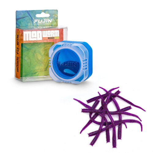 Fujin Mad Worm 9 cm LRF Silikon Yem - Glow Purple