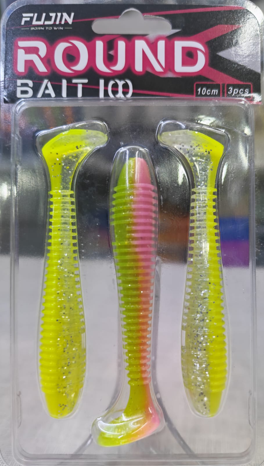 Fujin Round Bait 10 Cm Silikon Yem mix