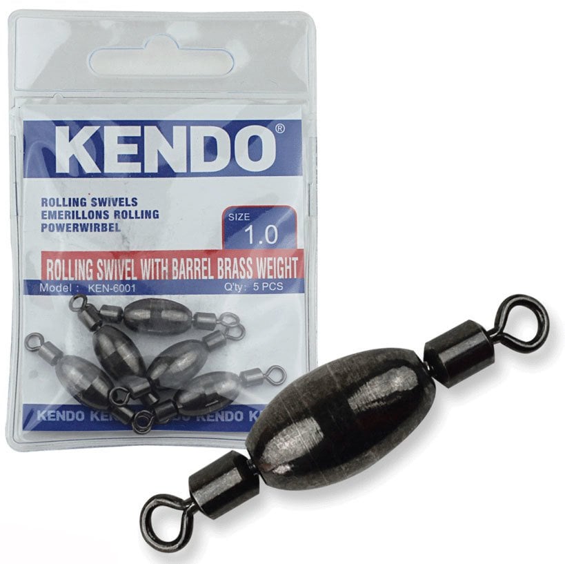 Kendo Rollıng Swivel With Barell Brass Weight - 5 Adet (Ağırlıklı Fırdöndü)