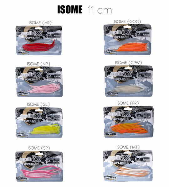 Spiinx İsome 11 Cm Kokulu Lrf Silikon Yem