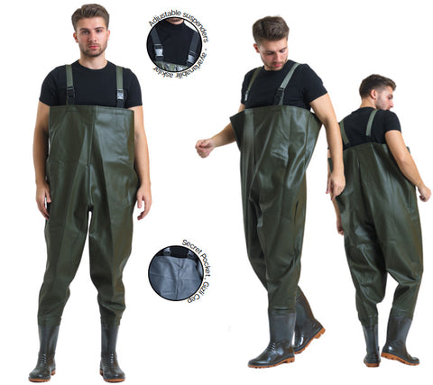 T-rain Gezer Göğüs tulum boydan balıkçı çizme No:45