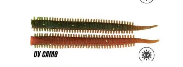 Fujin Yummy Sandworm 7 cm LRF Silikon Yem - UV Camo