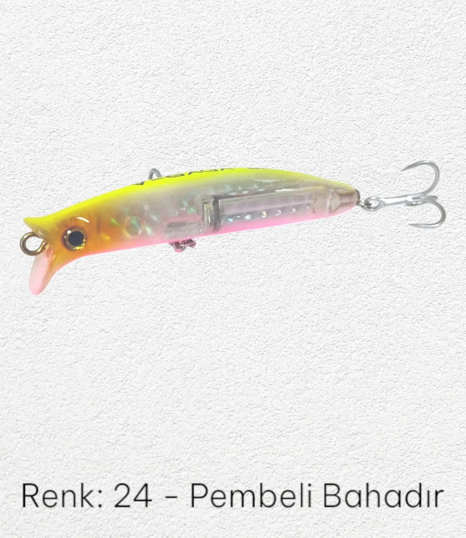 Ege Fish V Gaga 110 mm 16 gr Maket Balık - 24 Pembeli Bahadır
