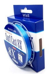 Kendo Surf Cast 8X Fighting 300 mt Örgü İp ( ICE BLUE) 0,21mm