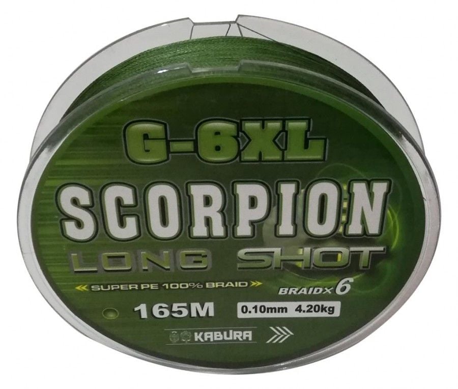 Kabura Scorpion G-6XL Long Shot  165mt. İp Misina 0,22mm