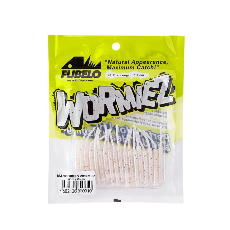 Fubelo Wormiez 5.2 Cm LRF Silikon Yem - WHITE GLOW