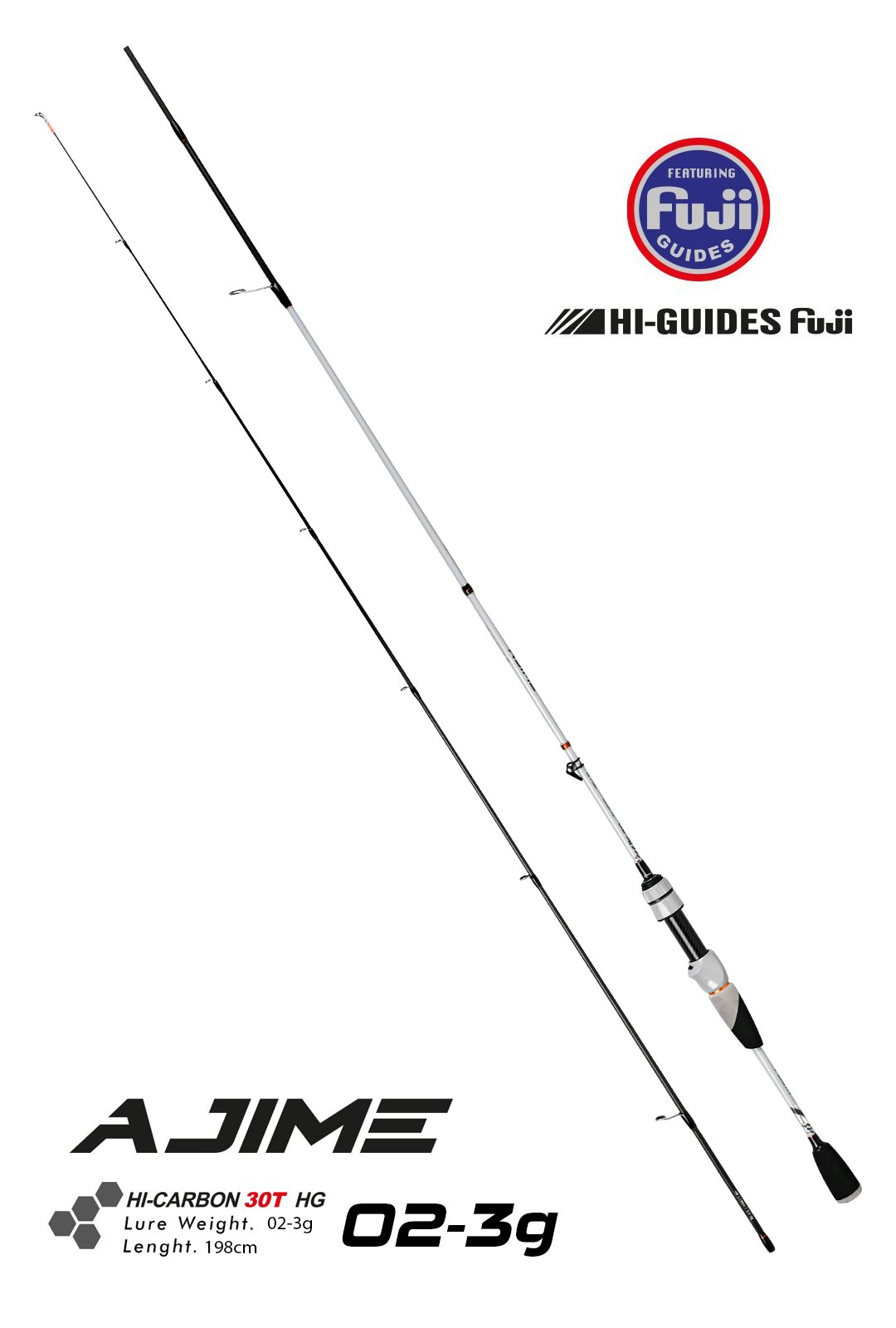 Fujin Ajime 198 Cm 0.2-3 Gr LRF Kamışı