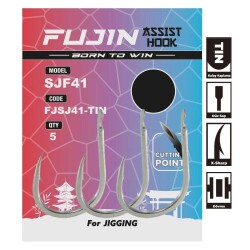 Fujin SJF41 TIN Düz Assist İğnesi - No: 1/0