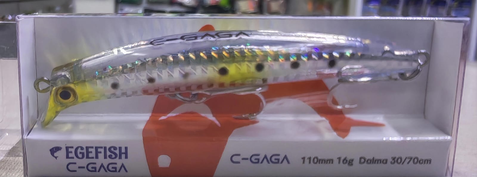 Ege Fish C Gaga 11cm 16gr Floating Maket Balık - 41 Gümüş