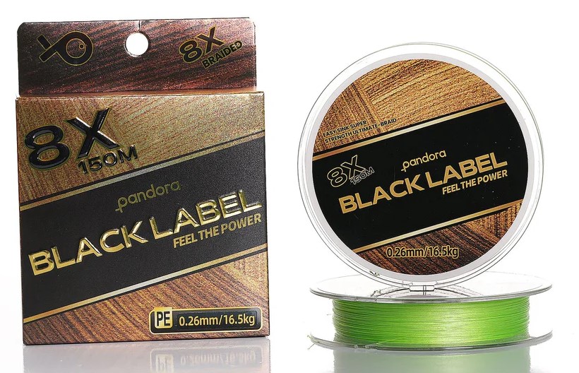Pandora Black Label 8X 150m Green İp Misina - 0,14mm