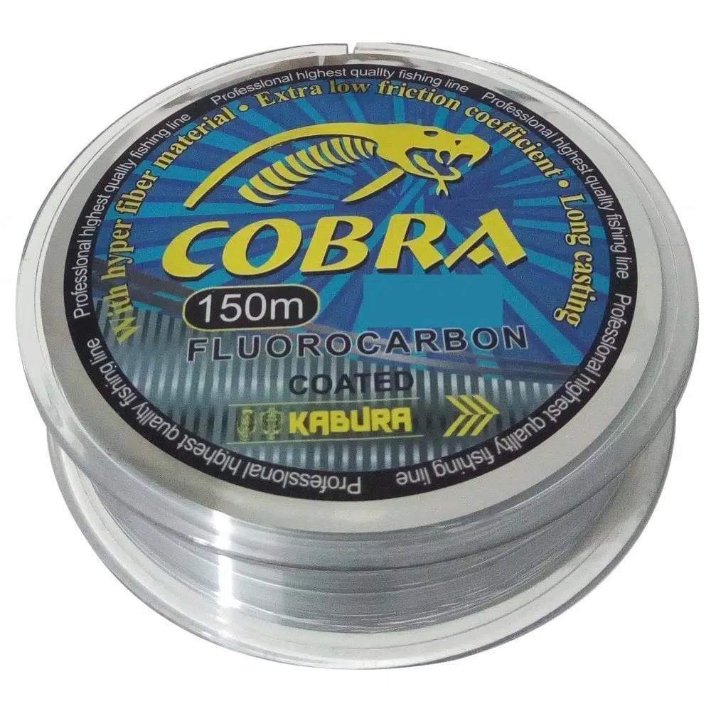 Kabura Cobra Fluoracarbon Coated 150 MT Misina 0.60mm