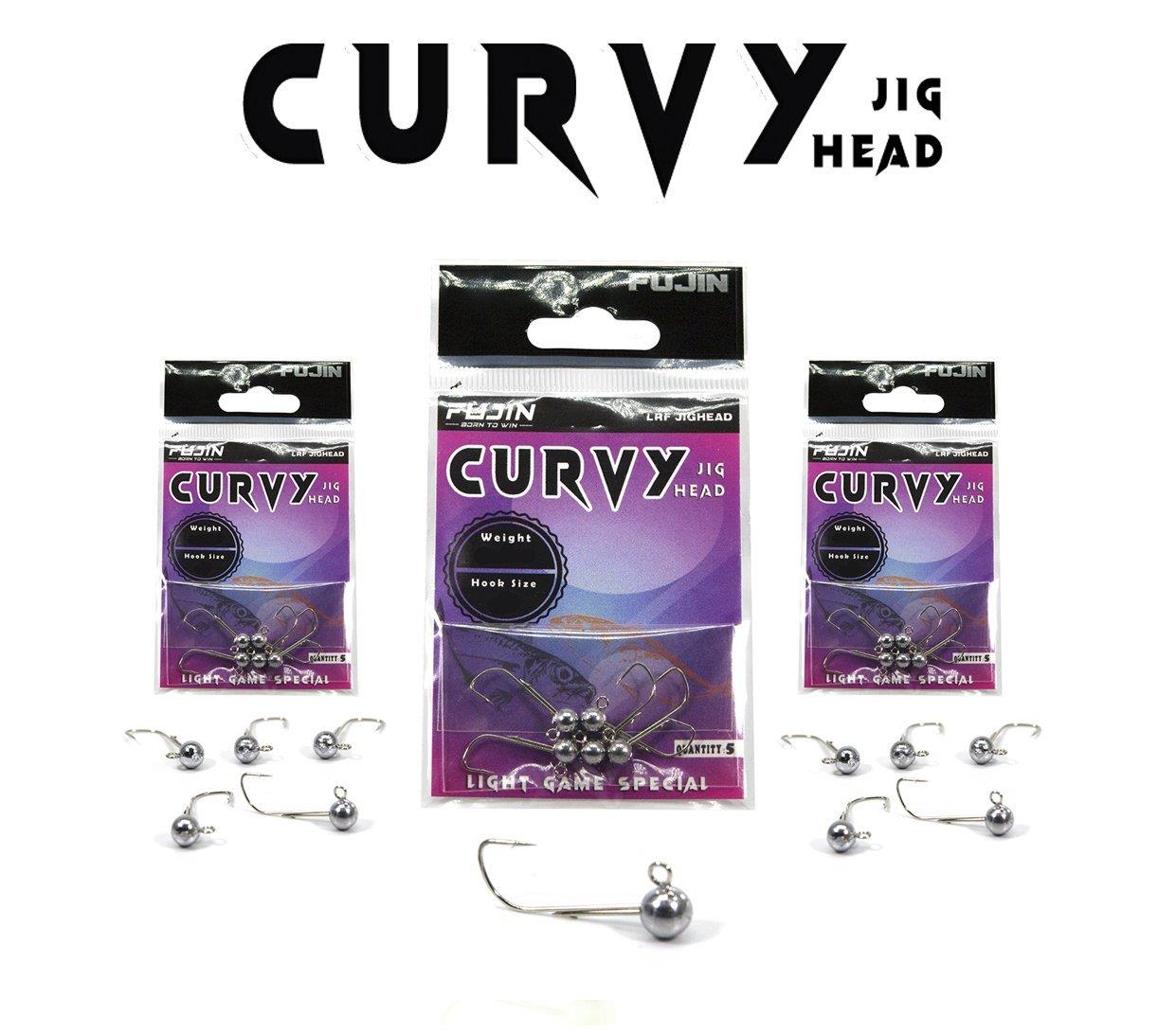 Fujin Curvy  LRF Jig Head - 5pcs