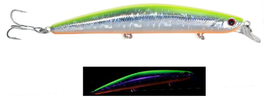 Fujin Z-Bass Minnow 125F 12.5 Cm 21 Gr Maket Yem - 110 Tequila Halo