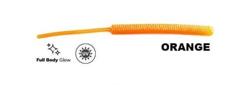 Fujin Baby Worm 5.2 Cm LRF Silikon Yem - Orange