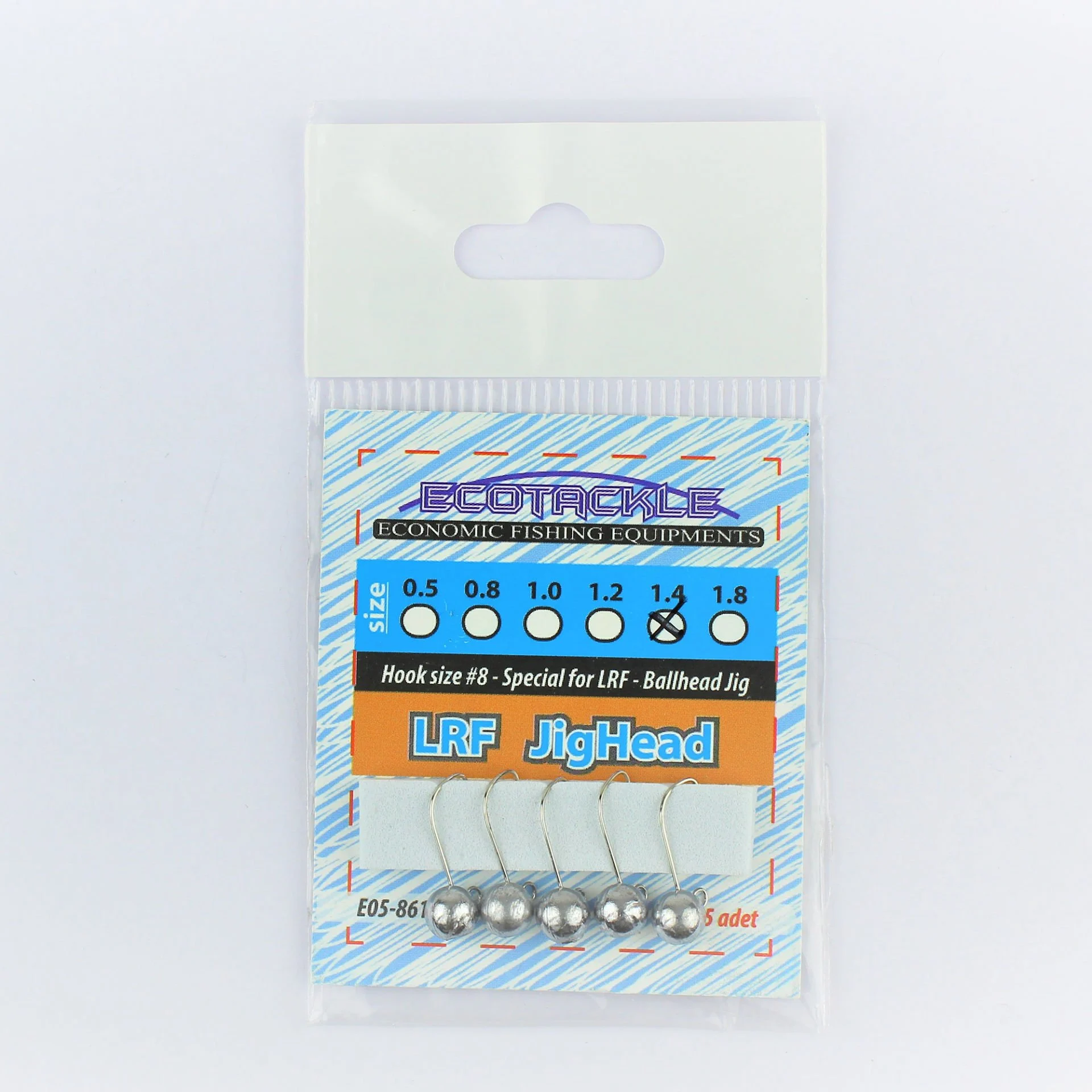 Ecotackle #8 LRF Jig Head - 5pcs