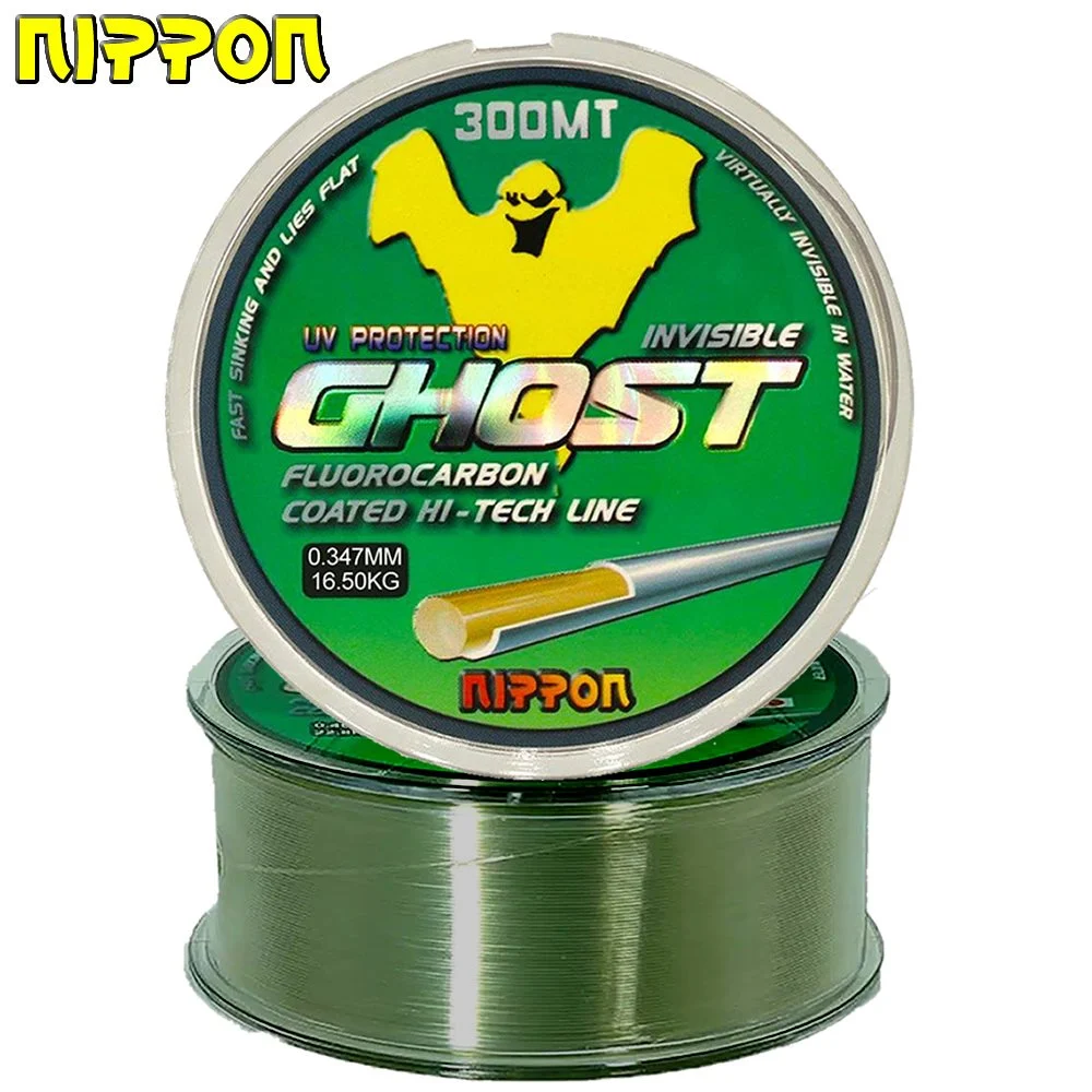 Ghost 300 mt Fluoro Carbon Misina Nippon 0,37 mm