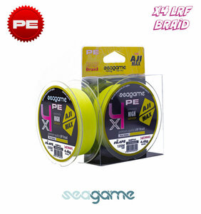 SEAGAME AJI MAX X4 PE 125M - FLUO YELLOW