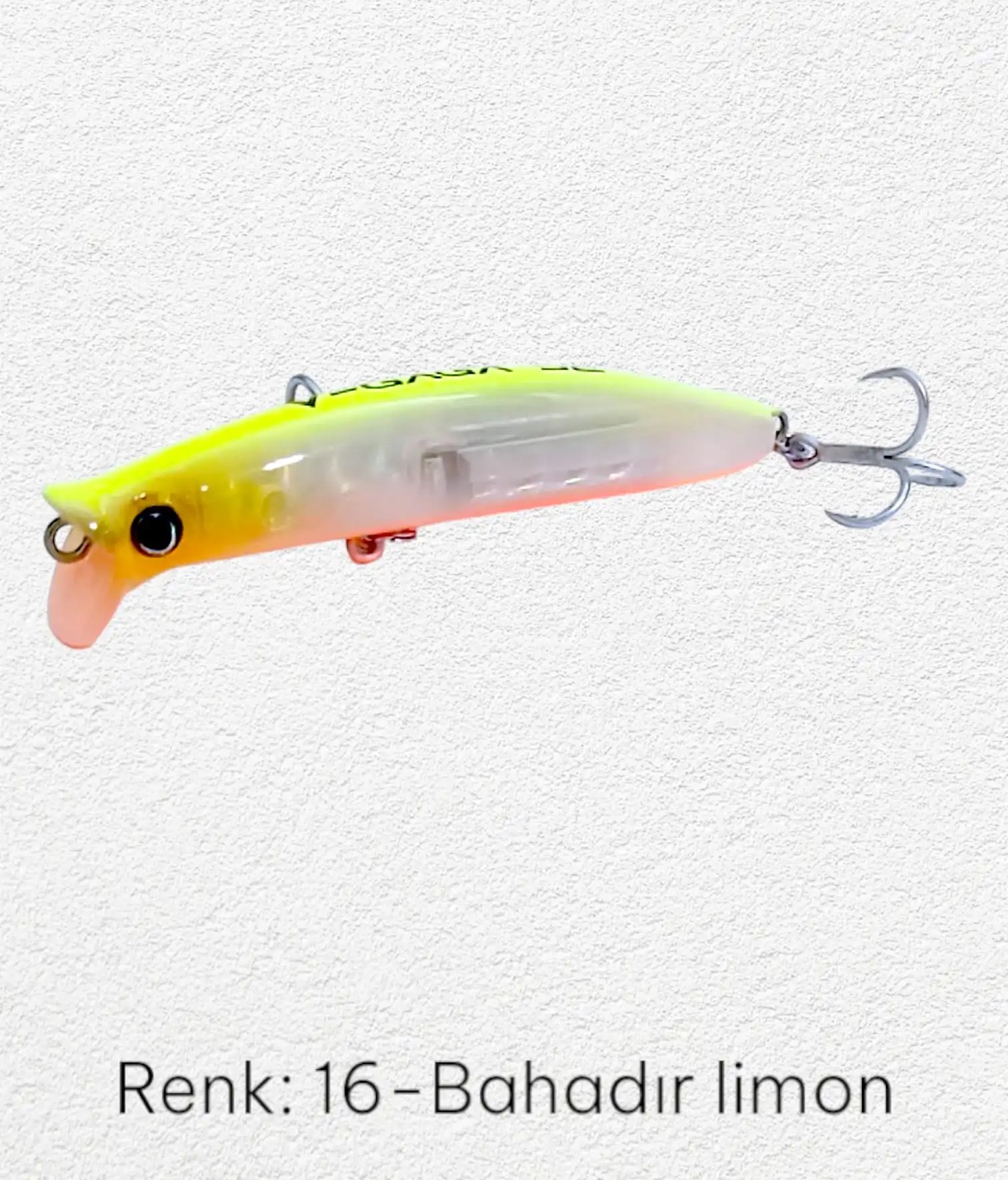 Ege Fish V Gaga 110 mm 16 gr Maket Balık - 16 Bahadır Limon