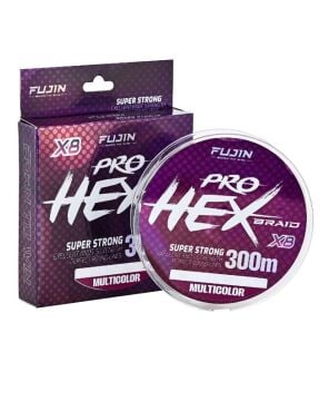 Fujin Pro Hex 8X 300Mt. Multicolor İp Misina 0.19mm