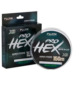 Fujin Pro Hex 8X 150Mt. Moss Green İp Misina 0.16mm