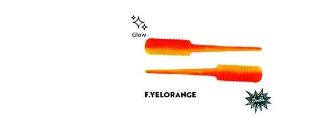 Fujin Baby FRY 2.7 Cm LRF Silikon Yem - Yelorange