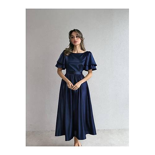 Lisa Kadn Saten Abiye 583219 Syah