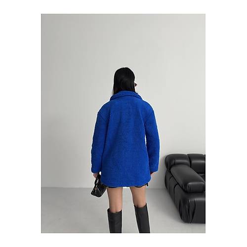 K��l�k Kad�n Teddy Antrasit Mont