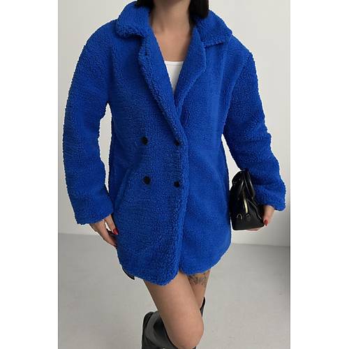 K��l�k Kad�n Teddy Antrasit Mont