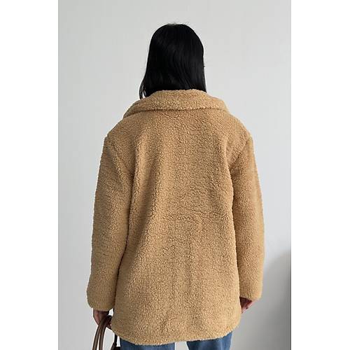 K��l�k Kad�n Teddy Antrasit Mont