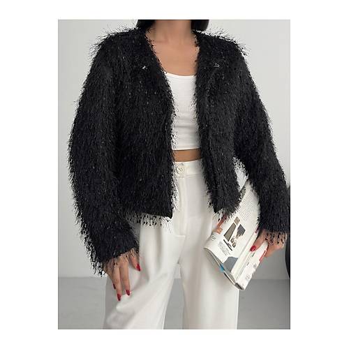 Yakas�z �thal P�sk�ll� Bordo K�rk Mont