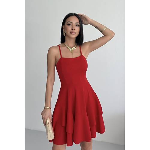 Ince Ask�l� Ete�i Kat Detay Ya� Ye�ili Abiye Mezuniyet Elbisesi
