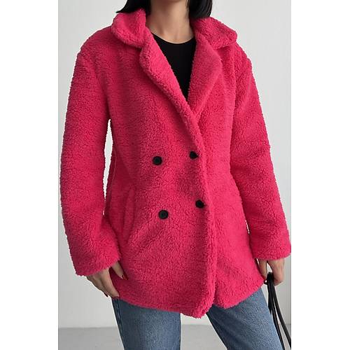 K��l�k Kad�n Teddy Antrasit Mont