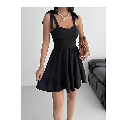 Gs Balamal Mini Krmz Elbise