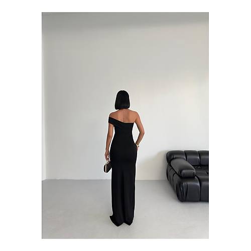 K�rm�z� Gece Elbisesi Abiye