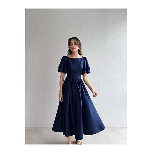 Lisa Kadn Saten Abiye 583219 Syah