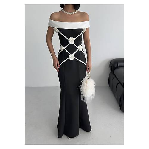 Eliza iekli Abiye Elbise